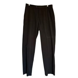 JF‎ J FERRAR Mens Black Modern Fit Dress Pants Size 32x33